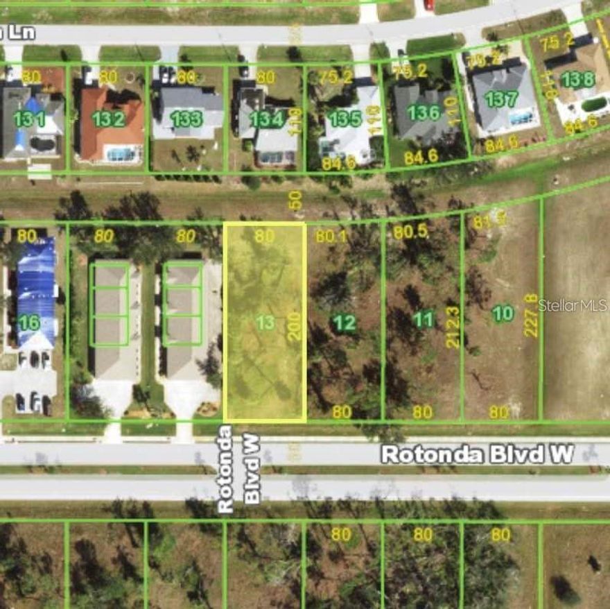 Triplex lot in Rotonda West with city water and sewer. Due diligence will be attached in the listing. Lot is agent owned