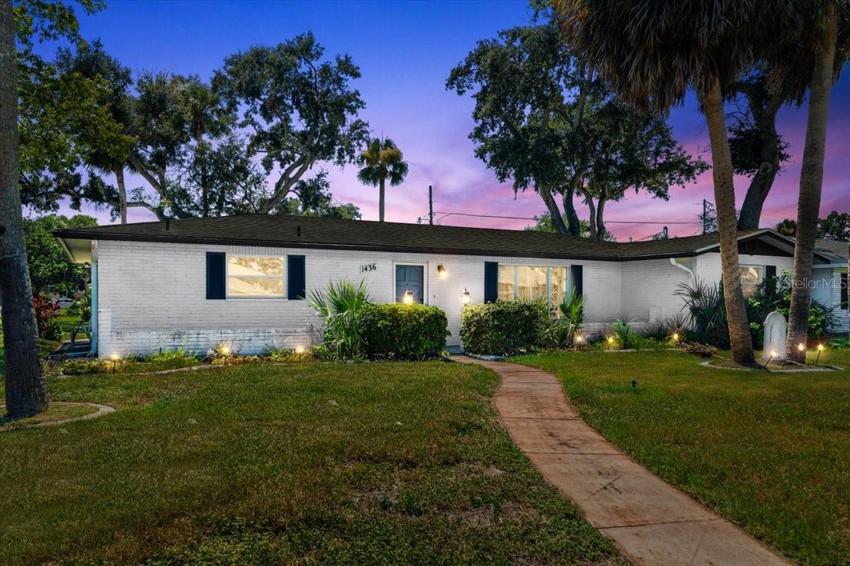 Welcome to this beautifully remodeled (2023) 3-bedroom, 2-bathroom home nestled in one of Daytona Beach's most desirable areas. Upgrades include kitchen cabinets, black stainless steel appliances, bathrooms, light fixtures, smart mirrors and thermostat. Featuring a sleek, modern design throughout, this home offers comfort, functionality, and style in every space.The open-concept layout flows seamlessly, creating the perfect setting for both relaxing and entertaining. Enjoy peace of mind with a roof that's only 6 years old and a new water heater installed in 2024. The updated interior boasts clean finishes, modern fixtures, and thoughtful touches that truly make this home move-in ready.Step outside to a spacious yard with room to make it your own — ideal for outdoor gatherings, gardening, or simply soaking up the Florida sunshine.
