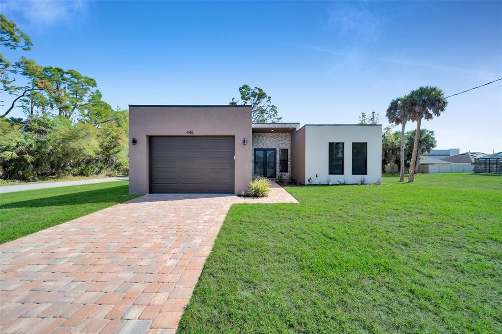 Photo of 446 Skyland Lane, Port Charlotte, FL 33953 (MLS # TB8493091)