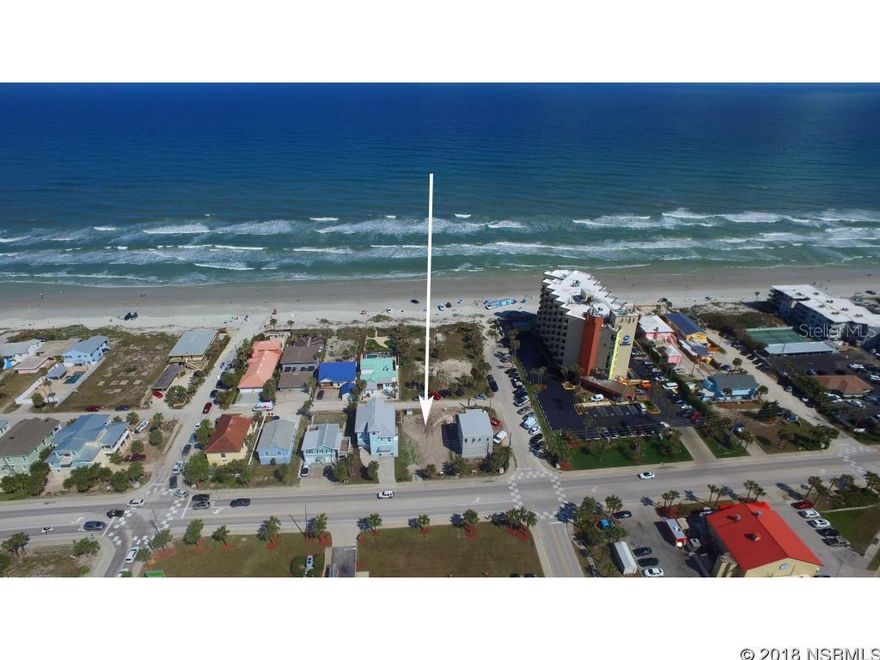 Ocean View Lot ! Ready to Build Your Dream Home !! Central Beach Side Location... East Side Of Atlantic . Steps To The Beach.. Walk To Flagler Ave, And All The Great Restaurants !! ;Water: Available at Site