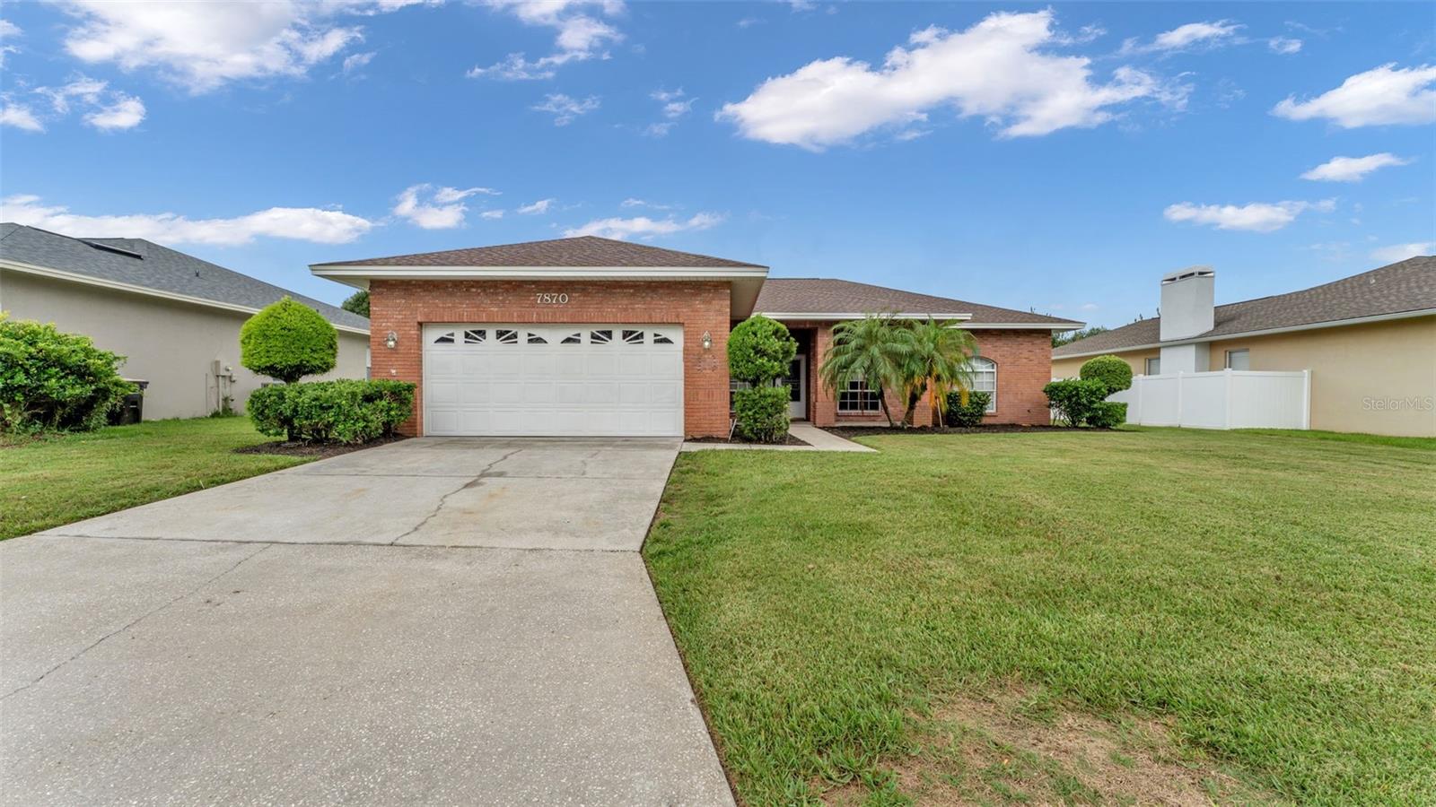 Don't Miss Out on This 4 Bedroom 2 Bath Brick Home Nestled in The Heart of North Lakeland. As soon as you enter the home, your eyes are immediately drawn to the kitchen, which is absolutely breathtaking. The chef in the home will fall in love with the ample space they will have and the Quartz Countertops, Farmhouse Sink, Pot Filler and Marble Backsplash. The Master Bedroom has an Extra-Large Master Bathroom with double vanity with granite countertops and a his and hers closet. Beautiful Luxury Vinyl Flooring throughout the entire home. The 4th bedroom could also be an office, man cave or playroom. The backyard is perfect for Entertaining with a nice size screened in patio. From the garage is a fantastic size mud room with barn door heading into the kitchen. This Home is Convenient to Restaurants, Shopping and Access to I-4 for an easy commute to Tampa or Orlando, this is truly Florida living at its best!