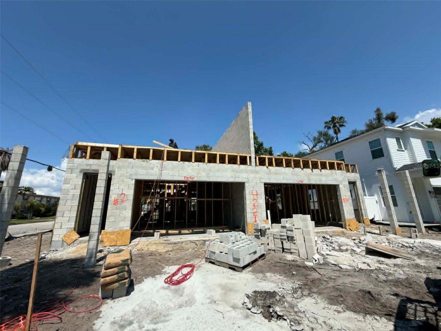 Under Construction. A beautiful townhouse! An affordable new build option in the Grady, Coleman, Plant School District – Ready in 2026 with full selection lookbook available NOW! Mobley Homes Custom is crafting a masterpiece in Midtown/Westshore Palms. This South Tampa gem features high ceilings and hardwood floors throughout the kitchen, living, and upstairs loft areas. The open island kitchen is a showstopper, equipped with stainless steel GE Profile appliances, cabinets to the ceiling, quartz countertops, apron sink, and walk-in pantry. Downstairs, you’ll also find a powder room, porch and a foyer entryway.

The owner’s retreat upstairs offers a spacious sleeping space en-suite with a walk in closet, shower, & bathroom with split vanities, Two secondary bedrooms, upper floor laundry, & a loft create privacy, functionality, and additional living space.

Exterior highlights include pavers, lighting, and patio fan. This Midtown Masterpiece is not to be missed. Call your agent for a tour today.