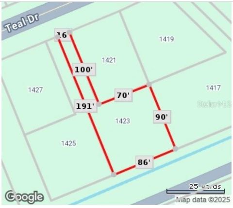 1423 TEAL DRIVE POINCIANA FL 34759