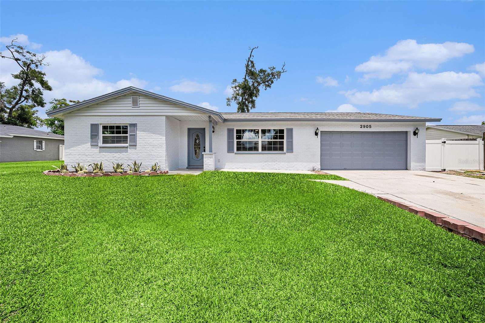 Welcome to 2905 Forest Circle — a beautifully remodeled 3-bedroom, 2-bathroom home situated on a spacious 0.25-acre lot in Seffner. This turn-key property features a NEW roof, NEW tankless water heater, NEW appliances, and a fully updated interior including the kitchen, bathrooms, flooring, and windows. You’ll love the open layout, 2-car garage, and screened-in lanai, perfect for relaxing or entertaining! Every upgrade was done with comfort, style, and easy living in mind. With a very low HOA ($75/year), modern finishes, and a large backyard with room to play or garden, this move-in-ready home offers the perfect blend of value, flexibility, and convenience—all just minutes from I-4, shopping, and parks.