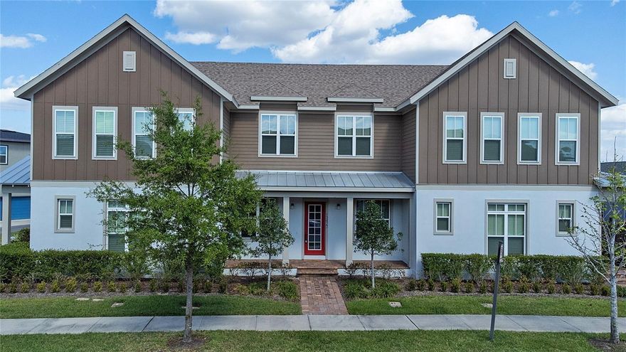 Stupendous Townhouse and great localization in Lake Nona. It is complemented by modern design and technology features, all situated alongside health and wellness centers, landscaped green belts, pocket parks and trails. Laureate Park is where life is better lived. Community gardens, Laureate Park fitness center, resort-style aquatic center, Dockside event venue, dog parks, playgrounds, walking trails, running trails, biking trails and pocket parks throughout the neighborhood. Laureate Park has many Amenities and activities for its residents.. A convenient location as it is near Shopping, Parks, Playgrounds, and the Medical City, the VA, Nemours Hospital, Park Pizza, Chroma, Bosporus, Canvas and other great Restaurants. Great Public Schools, close of Orlando International Airport, Beaches, major Highways, US Tennis Association, and the stunning Nona Adventure Park. Digital Cable, High Speed Cable & Lawn Maintenance are included with the rent, Wonderful Home!.