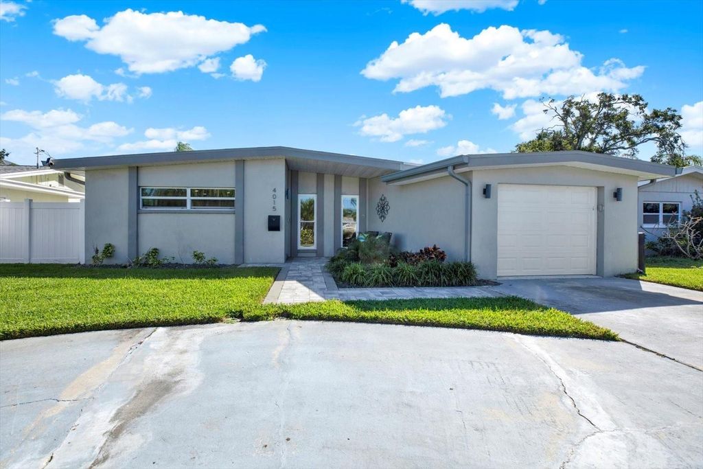 Photo of 4015 Overlook Drive NE, St Petersburg, FL 33703 (MLS # TB8401131)