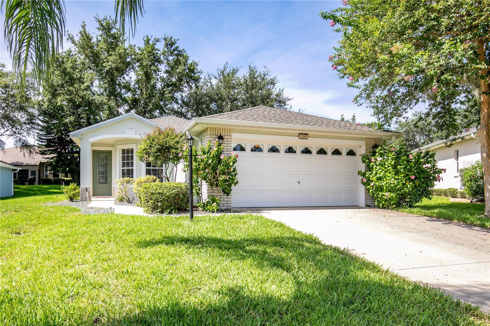 One or more photo(s) has been virtually staged. Welcome to your next home in a vibrant, amenity rich community! This pristine 3/2 features a desirable split open floor plan, ideal for everyday living and entertainment. With oversizied 2 car garage and numerous upgrades, this home is move-in ready and worry free.
INTERIOR FEATURES: Updated kitchen with resurfaced modern cabinets and sleek new hardware. New fridge and dishwasher (2023). Ac system (2022) ensuring long term comfort and efficiency. Spacious primary suite seperate from guest bedrooms for privacy, with walk-in closet and en-suite bath. EXTERIOR FEATURES: New roof (2023) HOA features lawn care, walk-way edging, cable, internet, wi-fi for effortless, connected living. Enjoy the community amenties featuring swimming pool, tennis and pickle ball courts, softball diamond and nature trails through peaceful surroundings. Whether you are relaxing indoors or enjoying all the community amenities, this home brings together comfort, convenience, and modern style. Schedule your private showing today and see why this home won't last long!!!