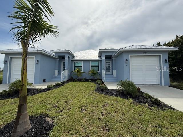 Golf Course Villa – PGI | Annual Rental! Located in the desirable Punta Gorda Isles community and nestled along the fairways of the popular St. Andrews Golf & Country Club, this Golf Course Villa offers a rare opportunity for annual rental in Southwest Florida. Each unit features 3 bedrooms, 2 bathrooms, 1,244 square feet of living space, a private garage, and picturesque views of the golf course. Designed for comfort and style, the villa showcases a durable metal roof, an irrigation system, and well-maintained landscaping. Inside, you’ll find elegant wood-look tile flooring, granite countertops, and sleek stainless steel appliances. The open floor plan is enhanced by tall tray ceilings, creating a bright and spacious atmosphere, while the screened lanai provides a relaxing space to enjoy the surrounding views. With no HOA dues and a location just minutes from downtown Punta Gorda, Charlotte Harbor, boat ramps, waterfront dining, pickleball courts, and eight nearby golf courses, this villa blends convenience, recreation, and charm.
Don’t miss your chance to enjoy this exceptional lifestyle—call today to schedule your private viewing!