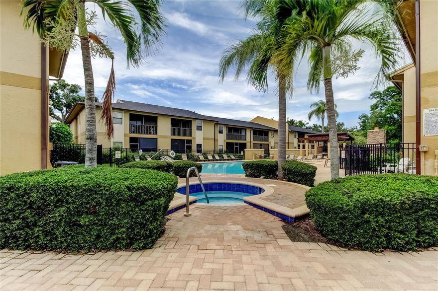 FOR RENT! Unfurnished, Annual Lease.   *** Welcome home to this highly sought after gated, waterfront community of Bella Vista on Lake Seminole. Quiet, peaceful living, both in the condo and around the complex. Situated on the 2nd level, the condo is well positioned in the complex and just steps away from the clubhouse and pool area. Inside the condo you will find everything you need for comfortable, easy-living. Beautiful kitchen and open living area with nice hard surface flooring throughout. Generously sized bedrooms. Screened balcony for year round enjoyment, with access from the living room and primary bedroom. Convenient, designated parking space plus plenty of visitor parking. Double the fun with access to amazing amenities in BOTH the North and South Bella Vista communities…2 clubhouses / 2 heated, saltwater pools / 2 hot tubs / fitness rooms / grilling areas / fishing docks / lake access / kayak storage and more! Superb central Pinellas location with easy access to area beaches, shops, restaurants, Largo and Seminole Mall, medical facilities, area airports and major thoroughfares to Tampa and St. Pete. All ages community.