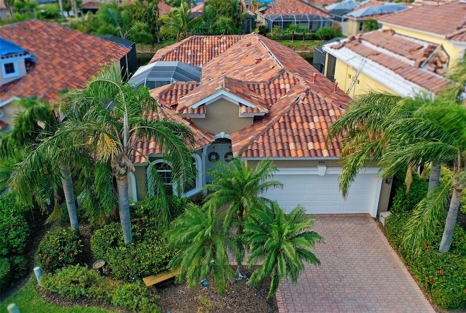 Private Courtyard Oasis Home in Riviera Dunes.
Potential quick access to a boat slip for sale also.
Welcome to your private sanctuary in the maintenance-free community of Riviera Dunes. Regal royal palms guide you toward this beautifully upgraded home, where luxury and tranquility meet.
Behind the double-door entry, a serene courtyard with a peaceful pool fountain welcomes you in. This central outdoor space is the heart of the home, with sliding glass doors connecting both the main residence and easy access to the detached casita—perfect for seamless indoor-outdoor living.
Inside the main home, you'll find 2 spacious bedrooms and 2 beautifully updated bathrooms. The primary suite is a true retreat, complete with an oversized walk-in closet and a spa-inspired bath featuring dual vanities and a soaking tub. Custom wood shutters and full-length shades by Wade Interiors add elegance and privacy throughout. The angled wood floors, installed by a private carpenter, add warmth and distinction.
The kitchen was fully renovated in 2023 and is a chef’s dream—featuring new plumbing, cabinetry, granite countertops, a center island, and modern lighting. Fresh interior paint and updated light fixtures throughout the home enhance its clean, contemporary vibe. A custom tiki accent wall in the main bathroom, imported from the Philippines, adds a unique design touch you won’t find anywhere else.
The detached casita offers a private bedroom and bathroom with its private entry and sliding doors to the pool area, making it ideal for guests, family, or a private home office and bath.
Additional upgrades and features include:
- New pool pump (April 2025)
- 2020 AC system, professionally maintained
- Whole-house 20KW Kohler generator with gas piping (installed 2020, $20K value)
- Custom storage cabinets in garage and pool area
- Courtyard and driveway improvements including leveling, drainage, and power washing (2024)
Residents of Riviera Dunes enjoy access to optional boat slips, pickleball courts, and a fitness center—all within a secure, gated community. Located just minutes from I-75, you’re perfectly positioned for travel to Sarasota, Bradenton, and St. Pete. The nearby Riverwalk, Ellenton Outlets, and Emerson Point Preserve provide endless opportunities for dining, shopping, and outdoor fun.
Whether you’re hosting friends or savoring solitude, this home offers a refined, low-maintenance lifestyle in one of the area's most desirable neighborhoods. Home is vacant, contact today for easy scheduling and showing!