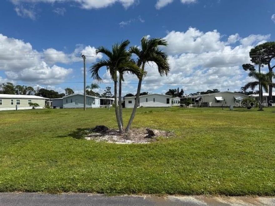 Vacant lot located near the front of our community. Lovely location, also near our Club House and Amenities. La Casa is a quiet community for folks 55+, located in North Port, between Sarasota and Fort Myers. We have 974 homesites nestled among a variety of native trees with spacious grounds surrounding our eight lakes. La Casa offers our residents and guests the ultimate lifestyle in our impeccably maintained, isolated and self-contained oasis. We are convenient to shopping, sightseeing, golfing, fishing and boating as well as the art and cultural communities. La Casa is a friendly, family community ready to welcome you!