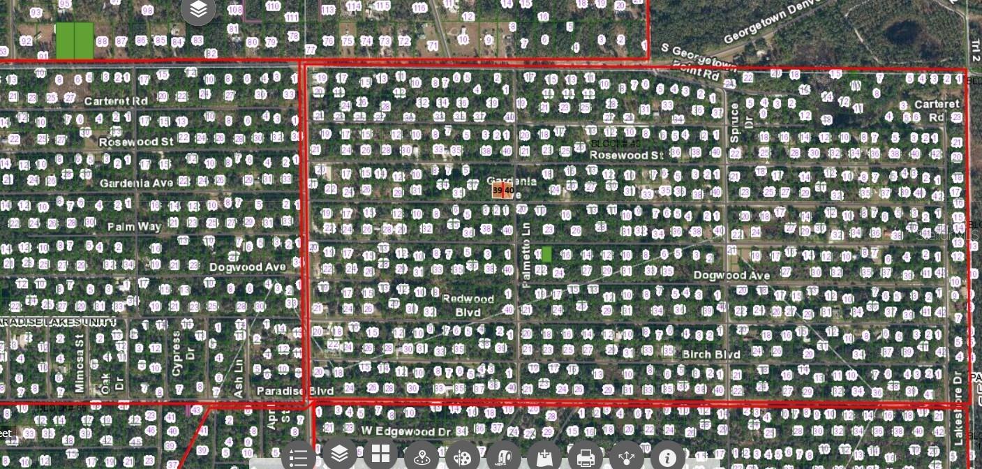 PARADISE LAKES SUB - Land