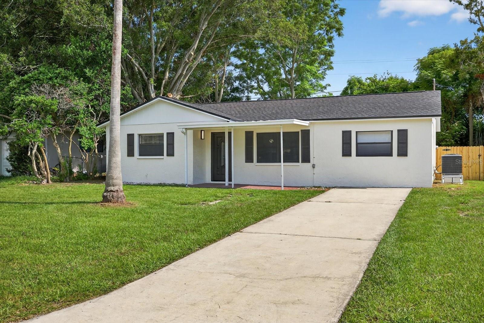 Beautifully Renovated 3BR/2BA Single Family Home in sought-after Lake Pines Estates are of Clearwater. Conveniently located near shopping, restaurants, beaches and more, this home features NEW ROOF and NEW AC; all kitchen with gleaming counters and cabinets; brand new stainless steal appliances; all new bathrooms with gorgeous fixtures and tile work throughout. There's plenty of room to spread out to entertain or relax in the HUGE Sunroom and large outside patio. Don't wait! Call now to schedule your appointment and make this one yours today!!