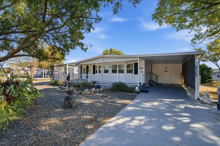 Welcome to your new home in the masterfully planned manufactured home community of Brookridge, a vibrant 55+ golf course community offering a wealth of amenities! This charming home has been lovingly updated and offers two spacious bedrooms, two bathrooms, a bright kitchen, and a comfortable living area perfect for relaxing or entertaining guests. A new roof in 2019 provides peace of mind. Brookridge residents enjoy access to an 18-hole, par 72 golf course, a putting green, a heated pool, a clubhouse, tennis courts, a fitness room, and year-round social activities. With 24/7 gated security and a friendly atmosphere, Brookridge provides the ideal setting for active adults looking to enjoy Florida living at its finest. Don’t miss this opportunity to own a piece of paradise in this premier community. Schedule your private showing today!