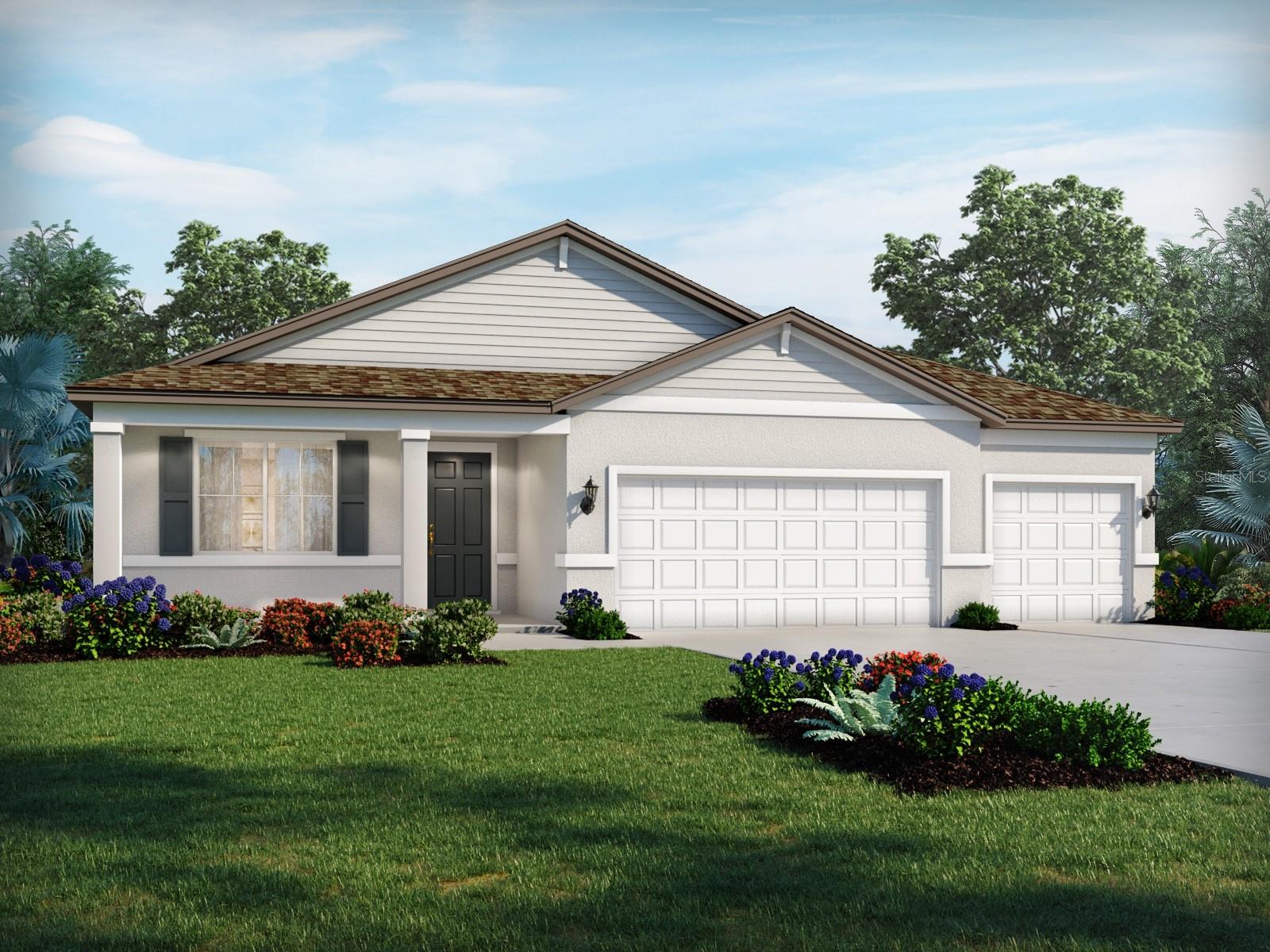 Under Construction. Brand new, energy-efficient home available by Sep 2025! The functional Jasmine floorplan features an open kitchen and a combined kitchen and dining area. The impressive primary suite has a tray ceiling and a large walk-in closet. The flex room provides great space for a home office or hobby area. The Oakfield Trails Signature Series offers single-family homes with open-concept floorplans in Parrish, FL. Convenient to several major highways, this community is ideal for those who commute to Lakeland, Tampa and Orlando. Residents will enjoy amazing amenities that include a resort-style pool, clubhouse, fitness center, pickleball courts, playground and trails in a beautiful "old Florida" setting. Each of our homes is built with innovative, energy-efficient features designed to help you enjoy more savings, better health, real comfort and peace of mind.