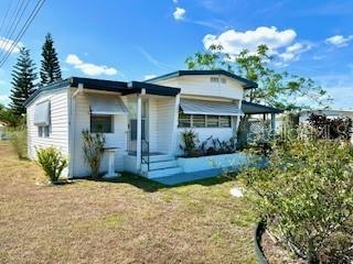 Super Cute on a Dead-End Street! Has Family Room, Living Room, Bonus Room, Dinette Area and Kitchen has a Breakfast Bar. Bonus Room at end of Carport has Washer/Dryer with Access to Workshop. Recent Updates include Roof Repairs, Gutters and new Shower Stall and new Toilet. Refrigerator and Window Unit in Primary Bedroom are new (Central Air works fine as well). Community has great features including: lake, fishing, dock, clubhouse and shuffleboard! Great location, close to shopping, the Polk Parkway and I-4.