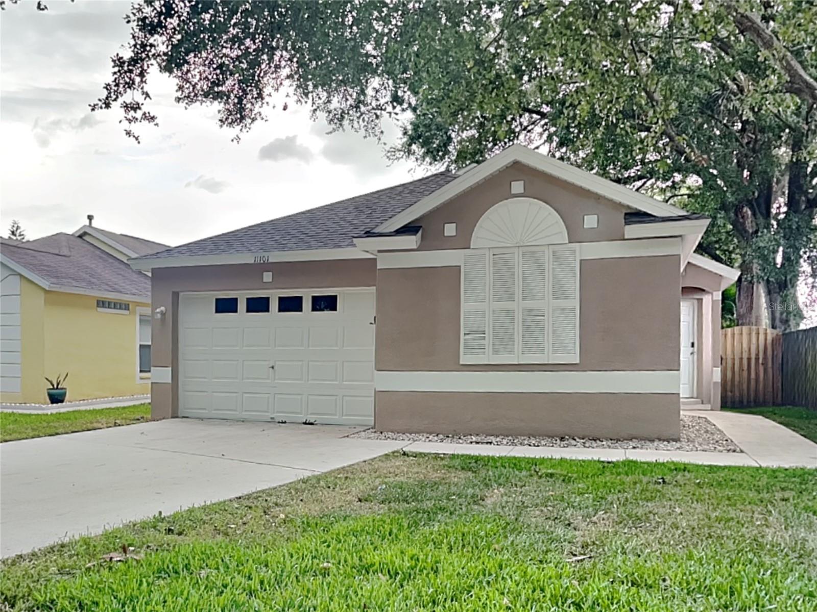 Take a look at this beautiful home, Clean and Move-In Ready, split plan featuring 3 bedrooms, x2 bathrooms, 1 car garage and approximately 1343 heated square feet. Enjoy the freedom of a virtually maintenance free lifestyle while residing in a great community. Smart Home Tech - $21.95/mo; Washer/Dryer - $35/mo; High Speed Cable/Internet (if applicable by 3rd Party user) $55/mo; Renters insurance reqrd, Pool service (if applicable) is $150/mo, Septic System (if applicable)- $35/mo; Admin Fee - $150 after lease is generated. Applications are First Come First Serve basis. Possible Variable Rent Option – go to “Apply” on website and select Term for monthly rental options. This home is professionally managed and maintained by Owner. You deserve single family rental living at its best!