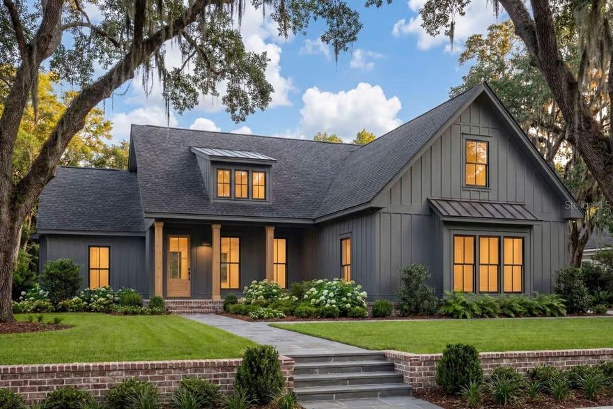 Pre-Construction. To be built. Rare opportunity to secure a custom modern farmhouse-inspired estate on 2.15 private acres in Dade City with existing well, power, and no HOA or deed restrictions offering the flexibility and freedom that are increasingly hard to find.

Introducing The Thornbury, a thoughtfully designed custom residence blending timeless architecture with modern comfort, offering approximately 2,045 sq ft under air and 2,926 total under roof, including a finished upstairs bonus suite with full bath creating a true 4 bedroom, 3 bathroom layout ideal for multigenerational living, guests, home office flexibility, or media space.

Designed for both elevated everyday living and effortless entertaining, the open-concept floor plan showcases soaring vaulted ceilings, a spacious great room centered around a fireplace feature, a beautifully appointed kitchen with oversized island and walk-in pantry, and a private owner’s retreat with spa-inspired bath and generous walk-in closet. Secondary bedrooms are thoughtfully positioned for privacy, while expansive covered front and rear porches invite seamless indoor-outdoor Florida living.

Construction highlights include 8" CMU block construction, spray foam insulation, Low-E dark framed windows, high-efficiency HVAC, designer cabinetry, stone countertops, luxury flooring, and premium finish allowances, with opportunities for buyer customization depending on build stage.

The land itself offers the perfect backdrop for your vision—whether you dream of additional workshop space, gardens, recreational toys, room for animals, or simply the peace and privacy of acreage living without restrictive community rules.

Conveniently located with access to Dade City, Wesley Chapel, and major commuter routes, this offering combines custom construction, usable acreage, and lifestyle flexibility into one compelling package.

Builder renderings, floor plans, specifications, dimensions, and finishes are for illustrative purposes only and may be modified without notice. Photos shown are artistic renderings and do not depict the final constructed home. Buyer may have the opportunity to customize certain selections, finishes, and design elements subject to builder allowances, specifications, construction stage, and contract terms. Pricing includes the lot and proposed home package.