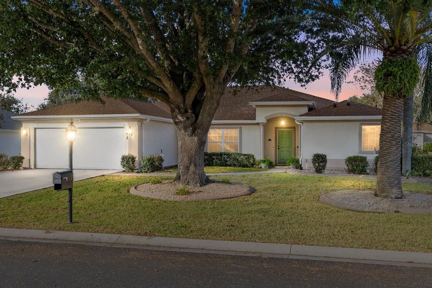 Here is a fantastic opportunity for a new owner! This spacious Providence Model offers over 2,000 sq. ft. of comfortable living space, featuring a 3-bedroom, 2-bath split floor plan for added privacy. The primary ensuite includes dual vanities, while the large kitchen opens seamlessly to the family room—perfect for everyday living. You’ll also find a formal dining room and living room, ideal for entertaining.
One of the highlights of this home is the 24' x 18' enclosed lanai, providing year-round enjoyment and direct access to a brick patio, perfect for grilling or relaxing at sunset. The extended 26-foot garage with privacy screen offers ample room for two cars, a golf cart, and a workshop.
Major updates include:
• New roof (2025)
• New HVAC (2024)
• New hot water heater (2025)
No big-ticket expenses on the horizon!
Located in a vibrant Del Webb community offering 36 holes of golf, 10 pickleball courts, tennis courts, 3 pools (including an indoor pool), a state-of-the-art fitness center, softball, bocce, and much more. With 70+ clubs and activities, you’ll enjoy an active and social lifestyle. Come see it today!