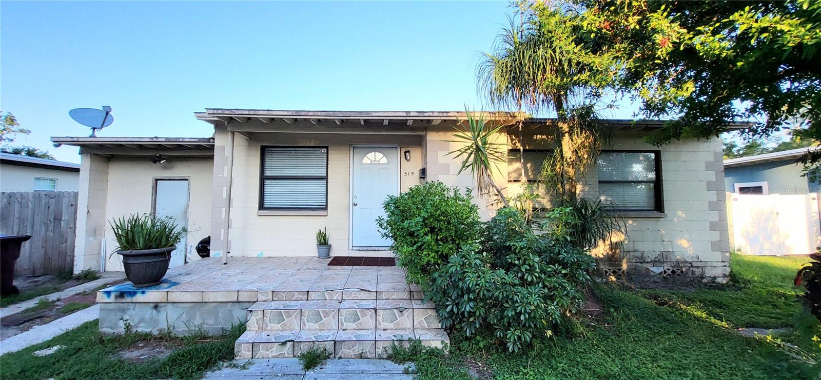 STARTER HOME Opportunity in Monterey! LOCATION! NO HOA! HUMONGOUS BACKYARD with ADU/Guesthouse/Workshop possibility, depending on zoning. Endless POTENTIAL! Additional unfinished 322 sq. ft. of enclosed area, ideal for storage or a bonus room. Additional 401 sq. ft. of unfinished back porch space for customization. Centrally located in a quiet, serene community with easy access to major roadways, public transit, downtown Orlando, Orlando International airport, Hwy 408 and SR 436. Convenient proximity to daily amenities including shopping and dining. Walkable distance to local schools and to the charming, tranquil setting of Demetree Park - a cherished local hotspot, offering 25 acres of scenic green space with three lakes joined by a network of paved trails, bridges and boardwalks through wooded areas – perfect for recreation, unwinding, bird watching, jogging - a fishing pier, playground, picnic areas, rentable pavilions, tennis and basketball courts, plus free parking. Monterey is an appealing and welcoming choice for those wishing to make a home in Orlando! This home will be delivered Vacant prior to Closing. Enjoy the freedom to transform this flexible space and sprawling backyard - a versatile canvas for a peaceful sanctuary, a gardener’s Eden, a family Adventureland, and an entertainer’s paradise! All offers will be considered. Schedule your showing today!