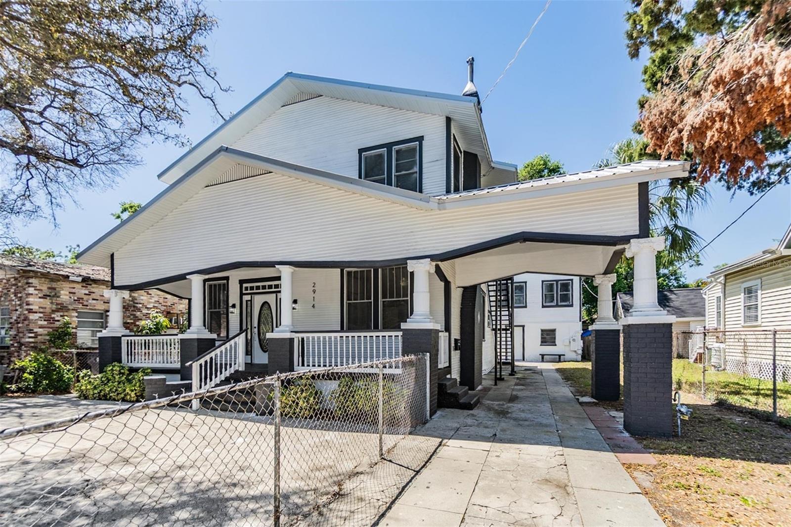 Discover the allure of Ybor City living with this incredible quadruplex in the heart of Ybor. This quad is a prime opportunity for investors looking to acquire a property with an immediate income potential, low maintenance costs, and the financial significant upside of four well-maintained, renovated units.
The primary unit, boasting six beds, two & a half baths, provides comfortable and spacious living for tenants and or owners. The interior showcases stylish tile flooring throughout, central A/C, ceiling fans, a front porch, eat-in kitchen, living room and dining rooms, as well as a second story exterior entrance and a very spacious attic area. Offering excellent potential for rental income or multi-generational living.
The next three units continue demonstrating the strong investment potential as well as option for live-in ownership. These properties are equipped with separate water and electrical meters, ensuring tenants take care of their utilities.
Expected Monthy Rents are:
1. Primary Unit: 6 bed/2.5 bath - $4,000
2. Unit 2: 2 Bed/1 bath - $2,000
3. Unit 3: 1 Bed/1 bath - $1,700
4. Unit 4: Studio - $1,500
The strategic location adds to the property's strong rental appeal. Tenants will enjoy being just a short distance away from local shops, restaurants, parks, and entertainment options with convenient commuting options. There is quick access to Interstate I-4, the Trolly and other public transportation allowing for a quick commute to downtown Tampa, business districts, and other parts of the city.
Whether you're an investor or simply looking to live in one unit while renting the others, this is an excellent turn-key opportunity. With close proximity to Downtown Tampa, Water Street / Channelside District, Ybor, Gas Worx, Tampa Riverwalk and Armature Works. This property is great for capitalizing on all that Tampa Bay has to offer. The units are all vacant and ready for new tenants or owners.