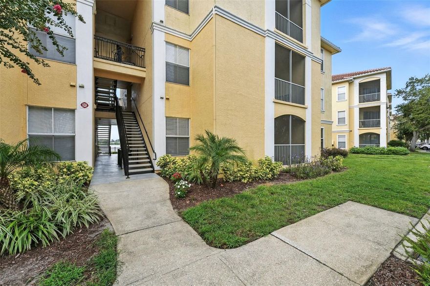 This rare 4-bedroom, 2-bath first-floor end-unit condo presents an exceptional opportunity in the gated community of Visconti West in Maitland, Florida—perfect timing for holiday-season buyers. Offering true resort-style living with the convenience of ground-floor access, this light-filled home features an open, functional floor plan designed for comfort and flexibility.  Inside, you’ll find luxury vinyl plank flooring, 5-inch baseboards, and freshly painted interiors that create a clean, modern feel throughout. The updated kitchen includes newer countertops, sink, and disposal, while the primary bathroom has been tastefully refreshed with a modern vanity, classic subway tile, updated lighting, and a new toilet—making this condo truly move-in ready.  Enjoy low-maintenance living with outstanding community amenities just steps away, including a resort-style swimming pool, scenic walking paths with tranquil lake views, a fully equipped fitness center, tennis courts, and basketball courts. Whether you’re starting your day with a walk by the water or unwinding poolside, Visconti West offers a lifestyle that feels like a vacation year-round.  Ideally located in Maitland, this condo is minutes from shopping, dining, major roadways, and everything Central Florida has to offer. With its rare 4-bedroom layout, first-floor end-unit location, recent upgrades, and new attractive price, this home is an excellent option for a primary residence, second home, or investment property. Schedule your private showing today and take advantage of this value-packed opportunity before the holidays pass.