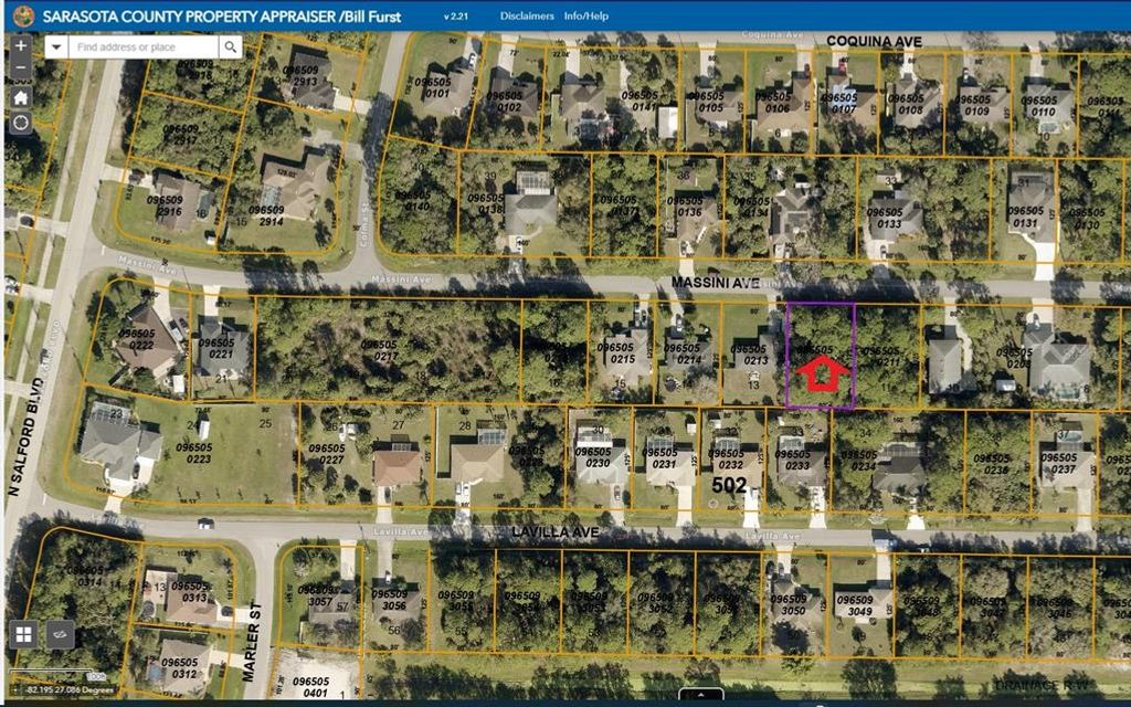 Photo of Massini Avenue, North Port, FL 34286 (MLS # A4541249)