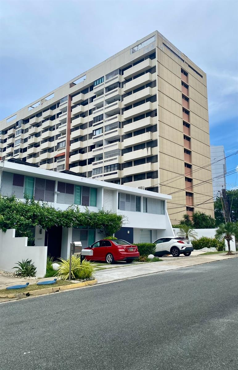 Location, location! Remodeled apartment nestled in the exclusive gated community of Extension Villa Caparra with double security. New ceramic tiles floors. Apartment has a cozy balcony with city view. Kitchen includes: refrigerator, stove, water & dryer. Two AC wall units in the bedrooms. One assigned parking space, Building includes swimming pool & grill area. Community amenities include: tenis & basketball courts, running track, park and gazebo. Walking distance to San Patricio Mall, Metro Office Park, and the base.