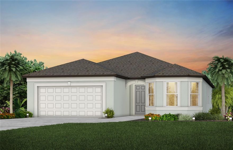 Under Construction. Introducing Seaire, the vibrant new community in Parrish, FL! Seaire promises to redefine resort-style living in Florida with its stunning 4-acre Crystal Lagoon, transforming everyday swimming into a beach-like experience in your own backyard. Residents will enjoy a host of amenities, including an event lawn, water obstacle courses, private cabanas, a full-service bar, and more! Seaire offers a true oasis for families seeking a “vacation living” lifestyle right at home.
Featuring the popular Mystique floor plan with an open-concept home design, this home has all the upgraded finishes you've been looking for. The gourmet kitchen showcases a center island with single bowl stainless steel sink, upgraded faucet, 3cm quartz countertops with tiled backsplash, white cabinets, a spacious pantry, and KitchenAid stainless steel appliances, microwave, dishwasher and range.
The bathrooms have white cabinets and quartz countertops, dual sinks in the Owner's bath and walk-in shower with heavy glass door. There is luxury vinyl plank flooring in the main living areas, 18”x18” tile flooring in the bathrooms and laundry room and stain resistant carpet in the bedrooms.
This home makes great use of space with enclosed flex room, a convenient laundry room, an extended covered lanai with screen enclosure and a 2-car garage with epoxy flooring.
Additional upgrades and features pendant prewire, 8’ interior doors, faux wood blinds, and a Smart Home technology package with a video doorbell. 
Enjoy peace of mind with Pulte’s transferable, 10-year Limited Structural Warranty that covers materials and workmanship in the 1st year, workability of plumbing, electrical, HVAC, and other mechanical systems through the 2nd year, various types of water infiltration and internal leaks through the 5th year, and the structural integrity of the home through the 10th year. Plus, we’re currently offering limited-time incentives and below-market rates!