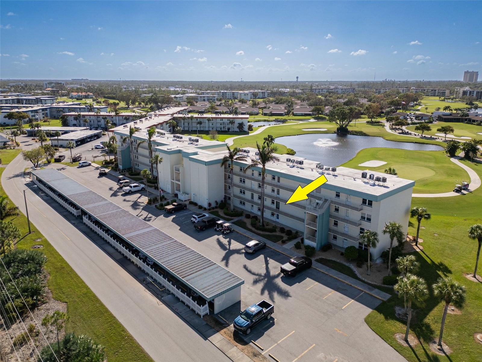Discover unparalleled value and lifestyle in this beautiful 1-bedroom, 1.5-bath condo nestled within a secure 24-hour, guard-gated, 55+ golf course community in the heart of Fort Myers. This condo offers a spacious layout enhanced by a built-in Murphy bed for extra guest space and a light, bright atmosphere thanks to recent updates throughout.
Step inside to find a stunning tile walk-in shower with glass doors in the bath, granite countertops in the kitchen, and luxurious vinyl plank flooring throughout that creates a fresh, modern look. Nearly everything is brand new: toilets, vanities, door hardware, light fixtures, ceiling fans, blinds, and a/c system (installed in 2023). With fresh paint throughout and bedroom windows replaced just two years ago, this condo is truly move-in ready.
Enjoy scenic views overlooking the first hole, lake, and fountain. Storage is plentiful, with ample cabinet and closet space, and an additional storage closet on the same floor. Convenience is key with a common elevator and free laundry facilities on each floor.
Embrace the active lifestyle with amenities galore, including six heated pools, an executive golf course, on-site restaurant, fitness center, library, craft room, and a full calendar of social events. Play tennis or pickleball on six courts, or enjoy bocce, shuffleboard, billiards, and more. Perfectly situated, you’ll be just minutes from the airport, healthcare facilities, shopping, dining, and Fort Myers Beach.
HOA fees cover all amenities—including golf—along with exterior maintenance, insurance, water, sewer, and trash.