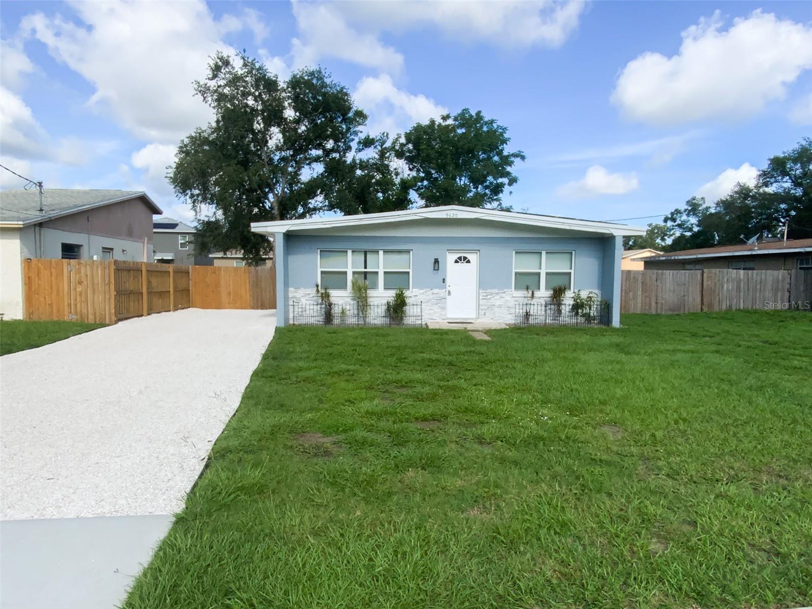 This lovely 3-bedroom, 2-bath home for rent is located in the Temple Terrace Community of Tampa. This single-family home features an open floor plan, updated kitchen, and new stainless steel appliances. The kitchen includes an eat-in kitchen. Updated flooring throughout, newer A/C, and a large fenced backyard. The backyard offers plenty of space for storage. The open floor plan ensures an easy flow between the living, dining, and kitchen areas, making the space feel larger and more connected. The home is powered by solar panels, electric bill will be $300.00 max every month. This home is all about location! Situated near USF, AYA, and AUF schools, it's a fantastic choice for students, educators, and professionals alike. Enjoy quick access to major employers, medical facilities, and all the cultural and recreational opportunities the Temple Terrace area has to offer. Plus, you're just minutes from shopping, dining, and beautiful parks like Riverhills Park, perfect for outdoor enthusiasts. This home provides a clean and functional space in one of the most convenient areas of Temple Terrace. A must-see!