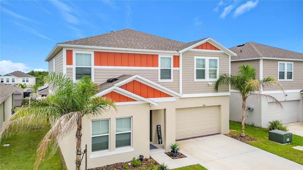 Photo of 1414 Sea Glass Road, Haines City, FL 33844 (MLS # TB8531714)