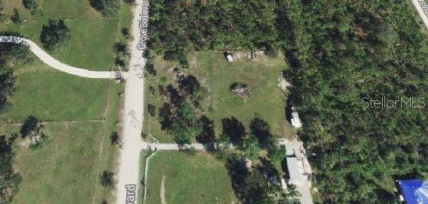 Welcome to Charlotte Ranchettes, where peace, privacy, and possibility come together. This beautiful 1.25 acre parcel offers the perfect balance of space to spread out while still being easy to maintain. Whether you're dreaming of a manufactured home or a custom-built estate, this property is ready for your vision. Located in a highly sought-after, ag-friendly area with no HOA and not in a flood zone, you have the freedom to truly make this property your own. Bring your animals, create that garden you've always wanted, or simply enjoy the quiet Florida lifestyle.