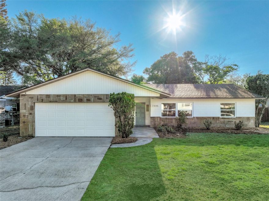 Newly remodeled ranch in a prime location! Situated in a great neighborhood with easy access to everything, this move-in ready home checks all the boxes.

Featuring a desirable split floor plan, this home offers both functionality and privacy. Inside, you’ll find brand new windows, beautiful new wood flooring, and new carpet in the guest bedrooms, along with fresh interior paint, new baseboards and door trim, and updated ceiling fans and light fixtures throughout.

The fully renovated kitchen showcases new cabinets with soft-close features and quartz countertops, creating a clean, modern feel. Bathrooms have been refreshed with new toilets, and every detail has been thoughtfully updated.

Enjoy the outdoors with a screened porch featuring new outdoor carpet and a new irrigation system to keep your yard looking its best. The home also features a newly painted exterior and a roof replaced in 2022 for added peace of mind.

This is a truly turnkey home with quality upgrades throughout—ready for its next owner to move in and enjoy.