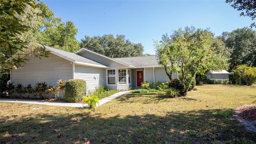 LOOKING FOR A COZY WELL MAINTAINED HOME IN PEACEFUL AND SERENE SETTING? WELL, THIS IS IT... IT IS APPOINTMENT ONLY SO CALL TODAY ON THIS 2 BEDROOM, 2 BATH HOME WITH GARAGE, SITTING ON APPROXIMATELY 1 ACRE ALL FENCED, WITH A 24X30 METAL WORKSHOP WITH POWER AND WATER. THIS WONDERFULLY COZY HOME HAS AN OPEN AIRY CONCEPT, ALL LIGHT AND BRIGHT, SPLIT FLOOR PLAN, 2 PORCHES AND LOTS OF LUSH LANDSCAPING. THERE IS AN EAT IN KITCHEN AND A DINING ROOM, NICE SIZE LIVING AREA WITH VAULTED CEILINGS. BRING YOUR PETS AND ANIMALS, TOYS OR WORK EQUIPMENT, THERE IS ROOM FOR IT ALL!!!! DON'T DELAY CALL TODAY.