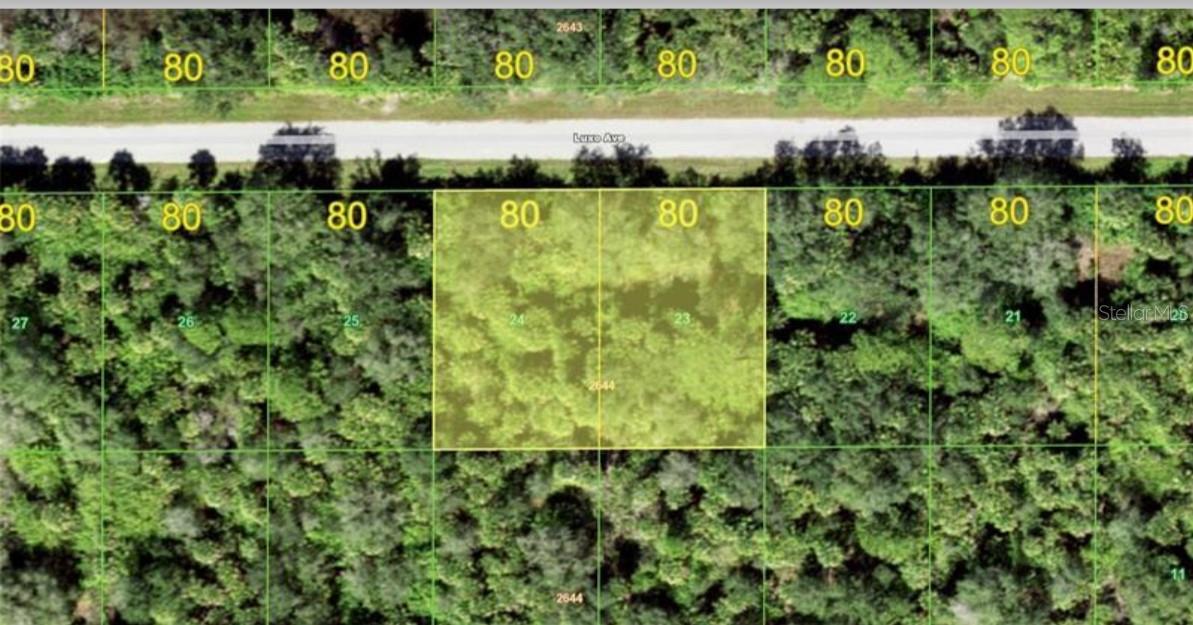 Buildable Double lot. Scrub Jay mitigation check with county.
