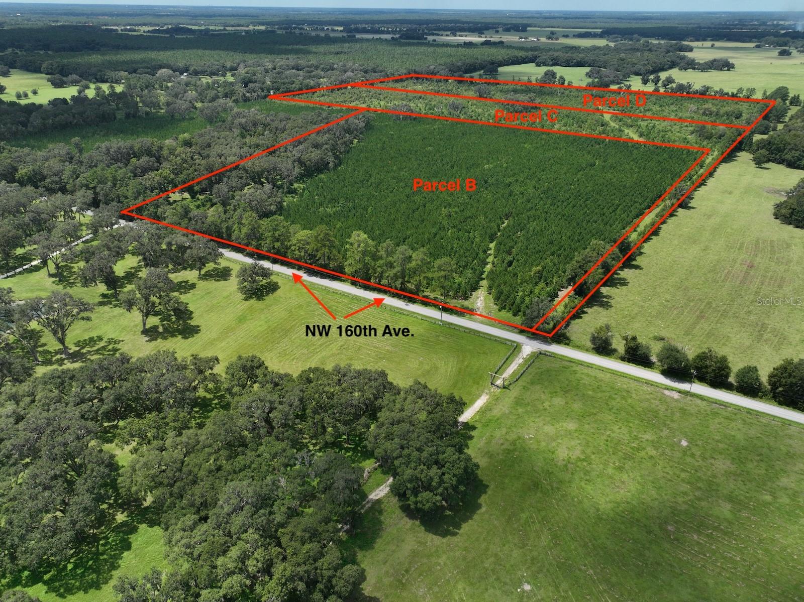 This vacant land listing in the Farmland Preservation Area of Northwest Marion County features a magnificent 87+ acre opportunity to design your own unique equestrian center, country estate or family compound right in the heart of the Horse Capital of the World®. Comprised of three parcels approximately 30 acres each, there is ample room to spread out and enjoy what the land and location delivers: A-1 zoning, no HOA restrictions, numerous choice build sites for houses, barns, arenas and paddocks, several seasonal ponds, live oaks and multiple options for access along NW 160th Ave. Conveniently located about 2 miles south of Highway 27 on NW 160th Avenue, you’ll appreciate easy access to I-75 and the World Equestrian Center, with HITS just around the corner and an array of shopping, dining, and entertainment options in Ocala, Gainesville, and Williston accessed via scenic drives. This offering represents a blank slate brimming with options to create your own unique country retreat.
