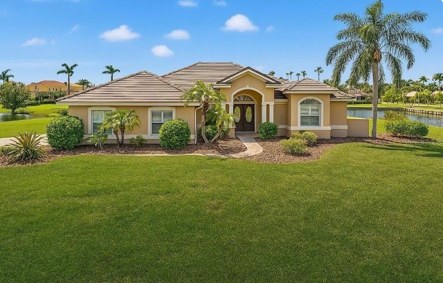 Welcome to your new home in the exclusive gated community of Cypress Creek Estates, nestled near the scenic Manatee River. This beautifully updated three-bedroom, three-bathroom home offers the perfect blend of luxury and comfort. Relax by your private pool and take in breathtaking sunsets over the water. The chef’s kitchen is designed for both style and functionality, while the inviting family room provides a cozy retreat. French doors off the living room and sliding doors from the family room create a seamless flow to the pool area, perfect for indoor-outdoor living. The spacious master suite also features French doors leading to the pool, while the spa-like en suite bathroom invites you to unwind with a luxurious soaking tub. For added convenience, there is direct access to a full bathroom from the pool, making it easy to rinse off after a swim. Situated on a lush one-acre homesite, this home boasts a brand-new slate tile roof and exceptional craftsmanship throughout. Experience elegance, tranquility, and Florida living at its finest!