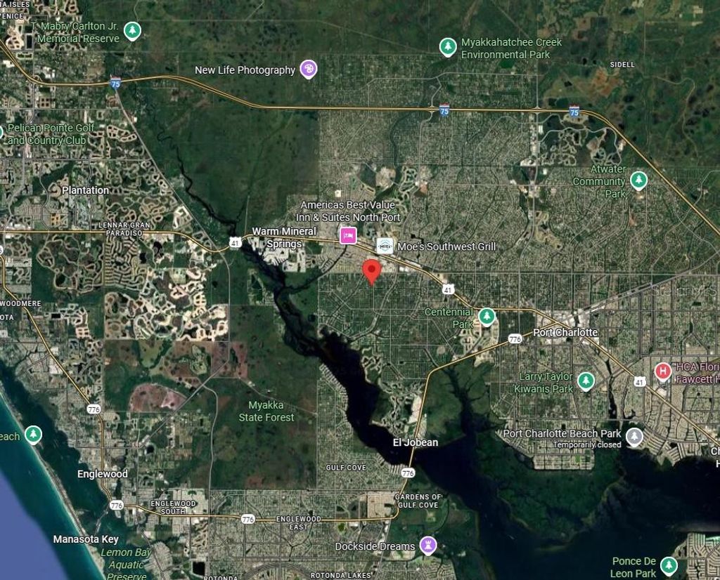 Photo of 176 Hutchins Street, Port Charlotte, FL 33953 (MLS # C7512448)