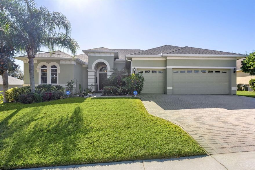 Welcome to this stunning 4-bedroom, 3-bathroom with separate den/office home located in the highly desirable Verde Ridge community. Venetian model built by Hibiscus Homes is filled with quality and design.  Gourmet Kitchen features stainless steel appliances granite counter tops, kitchen island, porcelain title upgraded cabinets, crown molding, wood flooring and designer interior paint throughout this gorgeous home. Primary  bedroom is oversized with luxury bathroom including granite counter tops and garden tub. The oversized three-car garage and spacious driveway provide ample parking for residents and guests alike. Upgrades to mention include a brand new roof in October,2025 and a central vacuum makes cleaning a breeze.  This rare gem offers room for everyone and every lifestyle, all in a prime location close to shopping and top-rated schools. Residents of the Verde Ridge community enjoy access to top-notch amenities, including a picturesque park, peaceful walking trails, and a card access to refreshing resort-style pool. Don’t miss your opportunity to make it yours. Call today to schedule your private showing before it’s gone!