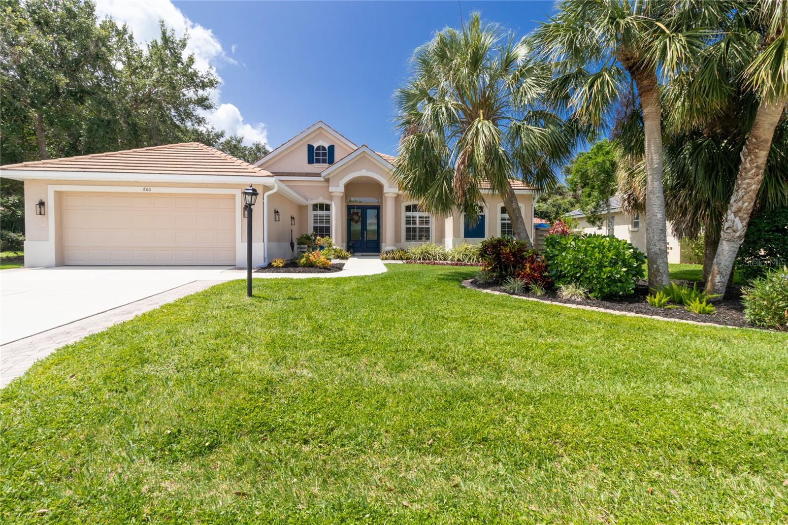 Welcome to the highly desirable Park Trace Estates where residents enjoy low HOA fees! This beautiful pool home is move-in ready and features a split floor plan with three bedrooms and a 4th-bedroom/office giving you lots of space and flexibility. Many upgrades include pool resurfacing and tile, solar pool heater, pool pump, pool filter, AC, tankless water heater, refrigerator and dishwasher. The large master bedroom features 2 walk-in closets and an spacious ensuite bathroom. The living and family rooms feature sliding glass doors that open completely to the pool and the full privacy backyard. If you love the outdoors, you’ll absolutely appreciate being close to the Legacy Trail. Osprey fishing pier and Oscar Scherer State Park are a 5-minute drive. Located between Venice and Sarasota, the gorgeous beaches of Venice, Siesta Key and Nokomis as well as the historic downtown areas of Venice and Sarasota are 15 minutes away. The highly desirable Pine View School is a bike ride away. Pristine condition and excellent location outside of flood zone makes this the perfect place where memories are waiting to be made. Schedule a visit today.