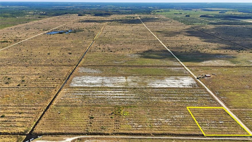 PROPERTY OVERVIEW: 2.03 acres for sale
Part of a 1,000± ac ag enclave with multiple owners sharing one secure main entrance at 23311 N River Rd. Locked gate after hours.
The citrus trees have been cleared and the land leveled.

WATER:  Irrigation via on-site canal (west boundary – highlighted blue in Diagram 1a). Diesel pump required (not included). County ag water tax: ~$50/acre annually.

ELECTRICITY: None on-site – Typical for ag-zoned parcels in this rural Lee County area, where FPL infrastructure ends at county roads. Off-grid solar viable (avg 5.5 sun-hours/day) 

SEWAGE: No sewer – Standard for rural Alva ag land. Septic approval required

LAND USE: Active ag (row crops, pasture, nursery) — no municipal utilities

CROP HISTORY: Former orange grove (hit by greening; trees removed & leveled). Recent crops: zucchini & bell peppers– clean, disease-free rotation.  

SOIL: Myakka fine sand – laser-leveled, excellent drainage. Soil report N/A (typical for active ag; buyer may test at own expense).

ELEVATION: ~28–32 ft above sea level (NGVD29) – high & dry for Alva; no flood zone (Zone X per FEMA FIRM)  500-year flood plain — no insurance required

FENCING: None – Open, cleared field; buyer can install per use.

RESIDENTIAL: AG-2 zoning allows 1 mobile home per 5 acres (up to 4 total). Ideal for farmstead, worker housing, or homestead.

ACCESS: Entrance: 23311 N River Rd, Alva, FL 33920 Property can only be viewed during 8am-4pm EST Mon-Fri. We can possibly accommodate weekend times but that would be by appointment only. Dirt road locked gate on 23311 N River Rd, Alva, FL 33920. Drive from gate to property is around 11 minutes(3.3 miles).
GPS Coordinates: 26.758263, -81.598126