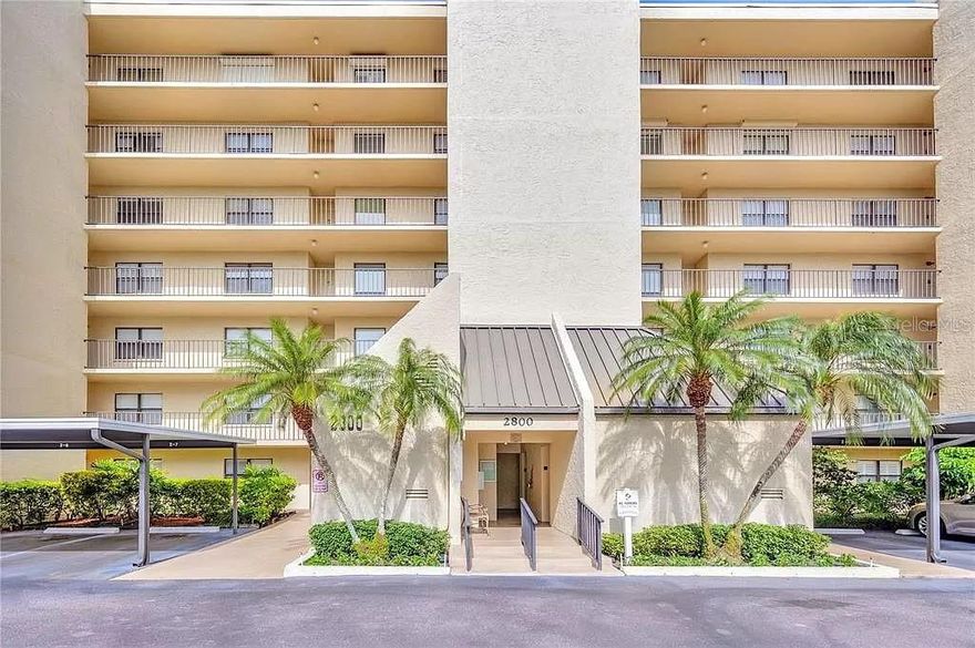 Make yourself at home in this highly desirable golf community of Cove Cay!  This fully furnished, turn-key, 2 bedroom, 2 bathroom, fourth-floor unit is stylishly decorated.  The kitchen features granite countertops and plenty of cabinet and storage space. The spacious master suite includes a walk in closet, walk in shower and large vanity. The guest room is a comfortable space for family or guests. Enjoy the best Florida lifestyle in this gated, resort-style golf course country club and marina community. Memberships are optional. The renovated clubhouse offers an activity room, library, pool and spa. Basic internet, cable, water and trash removal included. Inside laundry room with full size washer and dryer. Available for annual lease. Sorry no pets allowed.  Please call to schedule a showing!
