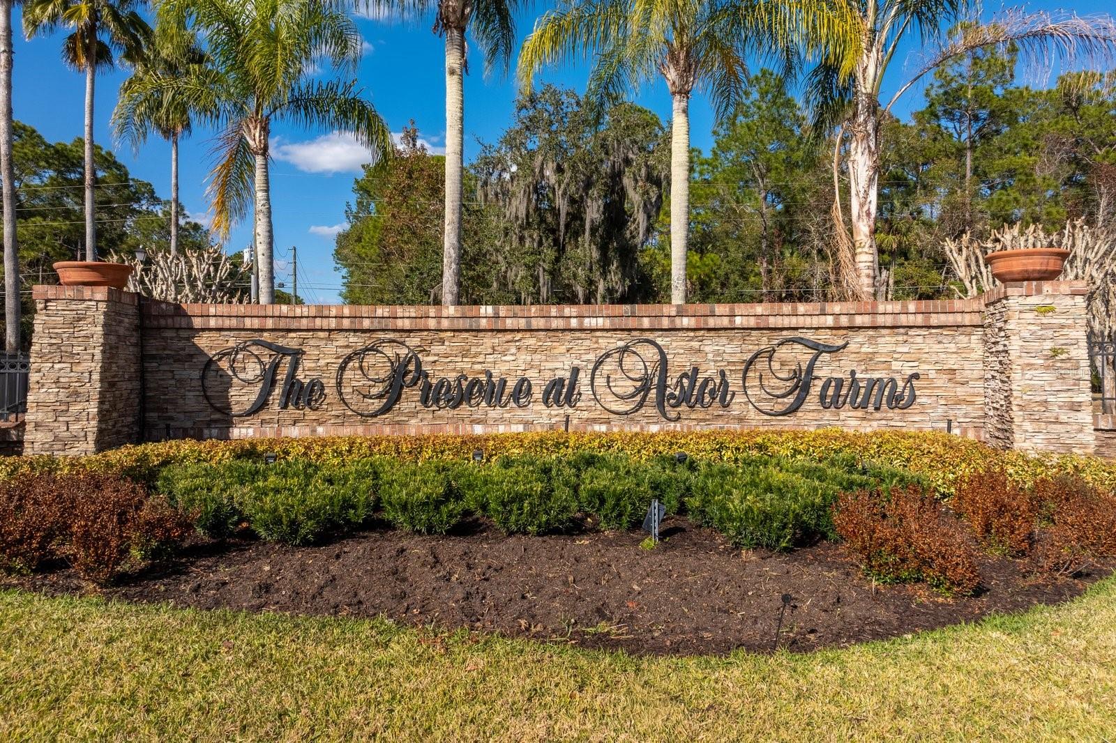 PRESERVE AT ASTOR FARMS PH 1 - Residential