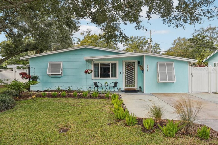 Tucked away on a quiet, tree-lined street in unincorporated Pinellas, this beautifully updated home offers comfort, flexibility, and peace of mind. What was once a two bedroom, one bathroom layout now includes a true third bedroom with a door and walk-in closet, creating a more functional and livable floor plan for everyday life. Inside, freshly painted interiors set a bright and welcoming tone, with comfortable living and family spaces ideal for relaxing or entertaining. The kitchen has been refreshed with a new refrigerator and microwave, while the laundry room features new luxury vinyl plank flooring. Thoughtful storage upgrades include reworked bedroom closets that enhance both privacy and convenience.

Step outside to enjoy a clean and private vinyl fenced backyard complete with new landscaping, a firepit for cozy evenings, and a hot tub that stays with the home, making it the perfect space to unwind or entertain. The fully permitted, climate-controlled workshop is a standout feature, offering a versatile space finished with drywall and luxury vinyl plank flooring and supported by approximately $10,000 in upgrades. Whether used as a home office, gym, studio, or hobby space, it adds incredible flexibility.

Additional upgrades include a brand new AC unit, a water heater approximately two years old, built-in storm shutters, impact-resistant windows and doors, and a roof installed in 2021. A wide driveway and screened porch add to the home’s everyday comfort. Best of all, the property is located in a no flood zone and comes with no HOA or CDD fees to worry about. Conveniently located just minutes from shopping, dining, parks, and nature preserves, with easy access to Clearwater, Gulfport, Largo, and downtown St. Petersburg, this home strikes the perfect balance between everyday convenience and a peaceful neighborhood setting. Adding to its long-term appeal, a major improvement project is underway for 71st Street North, to include new 8 to 12 foot wide sidewalks and a future connection to the Pinellas Trail, enhancing walkability, bike access, and overall neighborhood connectivity. Don’t miss the opportunity to make this well-maintained home your own. Schedule your private showing today.