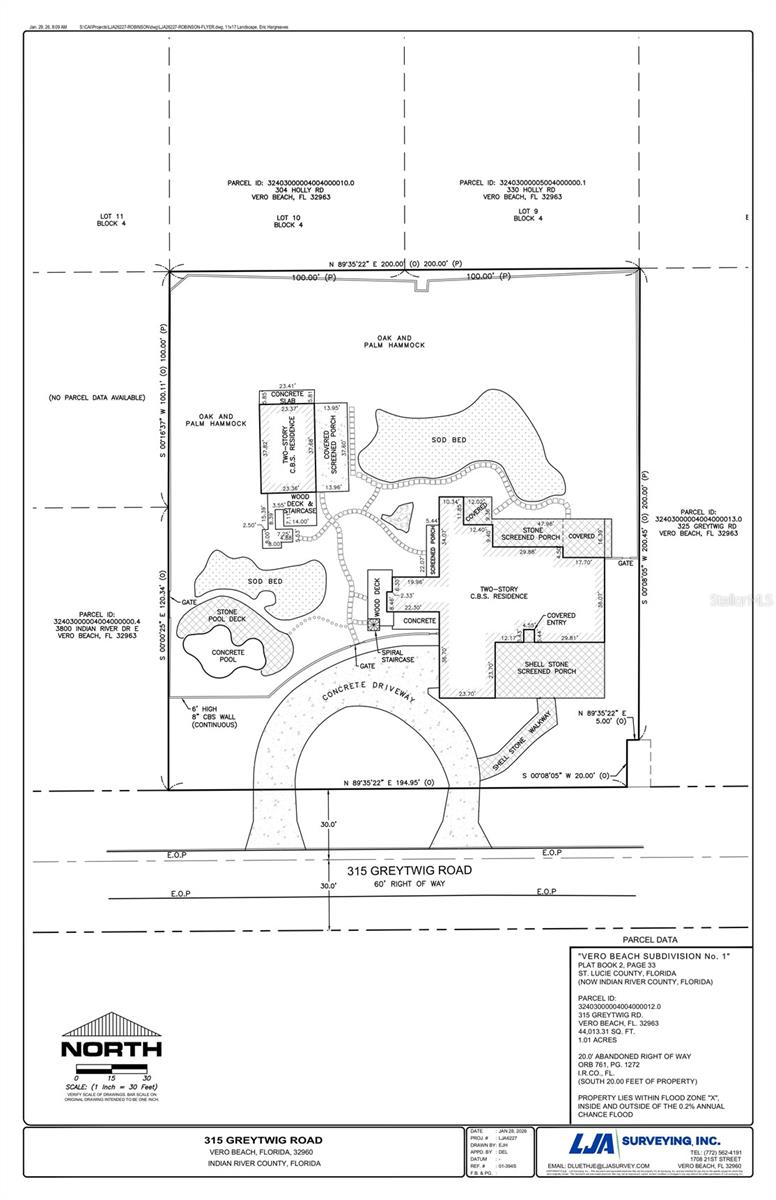 315 GREYTWIG ROAD, VERO BEACH, FL, 32963/$3,890,000 2 315 GREYTWIG ROAD
