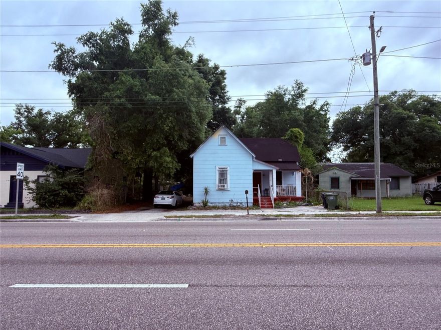 Calling all investors and entrepreneurs! This versatile 3-bedroom, 1-bath property in Hillsborough County offers a unique opportunity with commercial zoning, allowing for both residential living and business use. Previously utilized for commercial purposes on multiple occasions, it presents an ideal setup for those looking to operate a business from home.  Built in 1915, this 1,024 sq ft home blends historic charm with functional updates, featuring wood flooring, central A/C, and access to public utilities. Situated on a 6,188 sq ft lot, the property provides convenient access to Interstate 275 and is just minutes from local shopping, dining, and other amenities.
Whether you’re an investor seeking income potential or a business owner looking for a flexible live/work space, this property delivers exceptional value and opportunity. BUY NOW!!