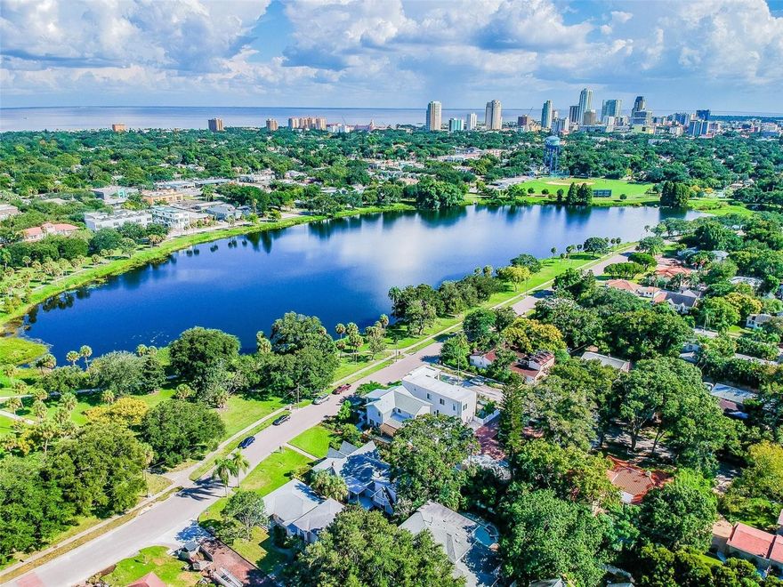 3 BEDROOMS, 3.5 BATHS with a 2-CAR GARAGE! This gorgeous Townhome has it all! Great views of CRESCENT LAKE PARK! Crescent Lake Park is popular for the Tasco Center for Teen Technology and Huggins-Stengel Sports Complex. Enjoy the parks Recreation Trail, Dog Park, Playground, Tennis Courts, Pickleball Courts and FREE YOGA IN THE PARK! Just 4 Minutes to DOWNTOWN ST. PETERSBURG and all the City’s activities, Restaurants and Shops! Easy access to I275 to Tampa or over the Skyway Bridge! This well-built Townhome has 3 floors of EXQUISITELY DESIGNED living space with all kinds of UPGRADES! High Ceilings! Engineered HARDWOOD FLOORS throughout! Crown molding! Solid wood doors! Lots of windows to bring in all the natural light! Ceiling Fans! Large Closets and much more! The ground floor has a spacious 2 CAR GARAGE with automatic door opener. The entry hall leads to a LARGE BEDROOM with an ENSUITE BATH! The ground floor is perfect for a MOTHER-IN-LAWSUITE or GUEST QUATERS to give some privacy. The 2nd floor is open to the Living area with a BALCONY overlooking CRESCENT LAKE PARK! The DINING AREA can accommodate a large table and then some! A SPECTACULAR LUXURY KITCHEN with a large BREAKFAST BAR/ISLAND! A cook’s dream! Luxury GAS convection range! All STAINLESS-STEEL APPLIANCES! Soft closing cabinets! Stunning COUNTERTOPS! This kitchen is great for entertaining with Family and Friends! The 3rd floor has 2 LUXUROUS MASTER BEDROOMS with ENSUITE BATHS! The Laundry Room on the 3rd floor comes with a FRONT LOAD WASHER & GAS DRYER. This Townhome is equipped with a tankless hot water on demand system! The PRIVATE FENCED IN BACK YARD is great for spending quality time with family and friends. Small pet OK with a $350 Non-refundable deposit. Tenant occupied. Available February 1st, 2024.