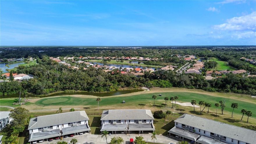 Welcome to easy, maintenance-free living in this fully furnished 2-bedroom, 2-bath condo located in the desirable Golfview of Capri Isles community in Venice, Florida. With approximately 1,100 square feet, cathedral ceilings, and serene golf course views, this light-filled unit offers the perfect setting for relaxed Florida living.

The thoughtfully designed interior features a mix of luxury vinyl plank flooring, ceramic tile, and carpet, creating both comfort and durability. The open living and dining areas flow seamlessly to a screened-in rear patio overlooking the golf course, ideal for enjoying peaceful mornings and sunset evenings.

This condo is particularly appealing to golf enthusiasts, with the Capri Isles Golf Course just a few hundred yards away, making it easy to enjoy frequent rounds or simply take in the beautifully maintained fairway views. Additional highlights include a washer and dryer located inside the unit, a brand-new A/C system installed last week with a transferable warranty, and an attached one-car carport with private storage, plus ample additional parking for guests or a second vehicle.

Community amenities include a clubhouse, sparkling heated pool, gazebo, and shuffleboard, all conveniently located within the neighborhood. Situated only four miles from the Gulf beaches and just minutes from shopping, dining, and top-tier medical care including Sarasota Memorial Hospital-Venice, this condo is ideally suited for individuals seeking comfort, convenience, and an active Florida lifestyle.