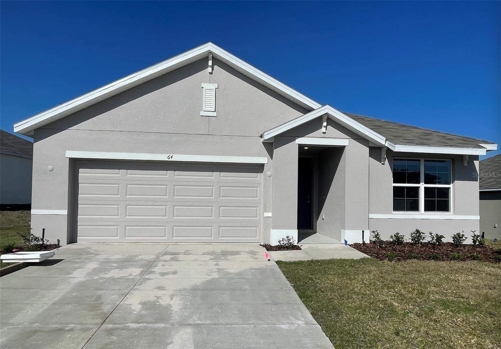 This beautiful house is located in Golf community Lake Diamond Ocala. This all concrete block constructed, one-story layout optimizes living space with an open concept kitchen overlooking the living area, dining room, and the outdoor covered lanai. The well-appointed kitchen comes with all appliances, including refrigerator, built-in dishwasher, electric range, and microwave. The owner's suite, located at the back of the home for privacy, has an ensuite bathroom. Two additional bedrooms share the second bathroom. The third bedroom is located near the laundry room, which is equipped with included washer and dryer. Call to schedule a tour today! Owner pays the HOA fee, tenant responds the utilities and lawn care. No smoking, small pets only.